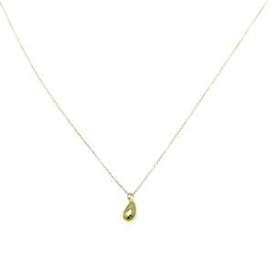 TIFFANY 18k Gold Teardrop Necklace